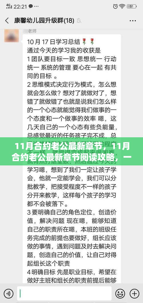 最新章节解析，11月合约老公阅读攻略与掌握技巧