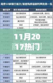 揭秘2017年11月热门利率表，三大要点深度解读与利率趋势分析