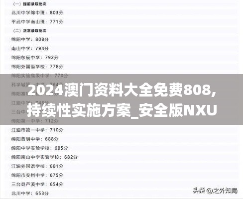 2024澳门资料大全免费808,持续性实施方案_安全版NXU13.59