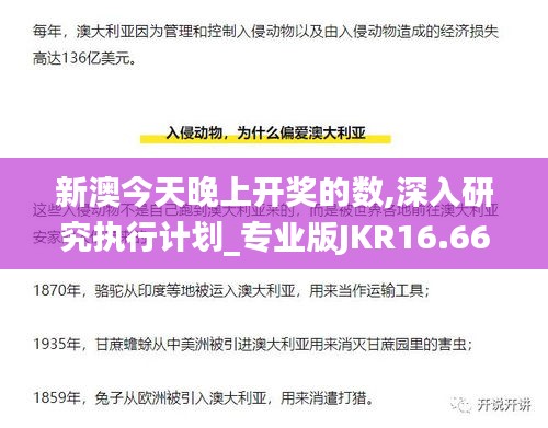 新澳今天晚上开奖的数,深入研究执行计划_专业版JKR16.66