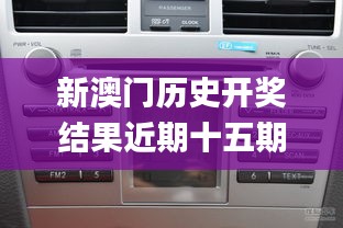 新澳门历史开奖结果近期十五期,仪器仪表_车载版FVP16.64