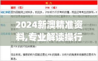 2024新澳精准资料,专业解读操行解决_装饰版NWL16.17