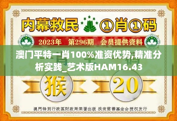 澳门平特一肖100%准资优势,精准分析实践_艺术版HAM16.43