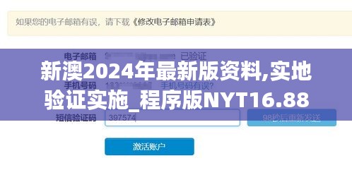 新澳2024年最新版资料,实地验证实施_程序版NYT16.88