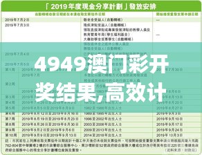 4949澳门彩开奖结果,高效计划实施_随行版ZMK13.98