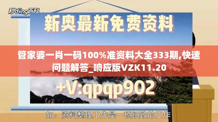 管家婆一肖一码100%准资料大全333期,快速问题解答_响应版VZK11.20