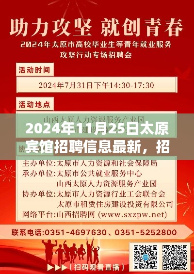 2024年太原宾馆最新招聘信息及人才招募热点