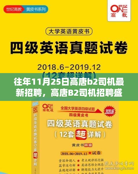 往年11月25日高唐b2司机最新招聘，高唐B2司机招聘盛况回顾，历年11月25日的行业新动向