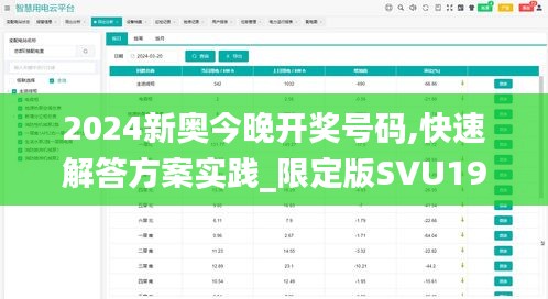 2024新奥今晚开奖号码,快速解答方案实践_限定版SVU19.15