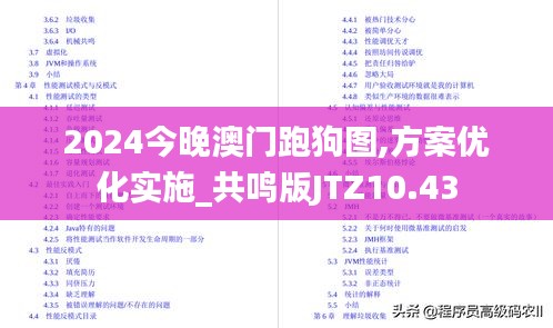 2024今晚澳门跑狗图,方案优化实施_共鸣版JTZ10.43