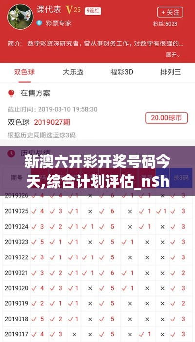 新澳六开彩开奖号码今天,综合计划评估_nShopYBQ19.97