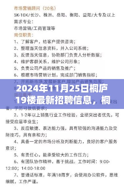 桐庐19楼招聘盛会，最新招聘信息一网打尽，求职指南助你轻松求职