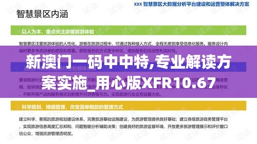 新澳门一码中中特,专业解读方案实施_用心版XFR10.67