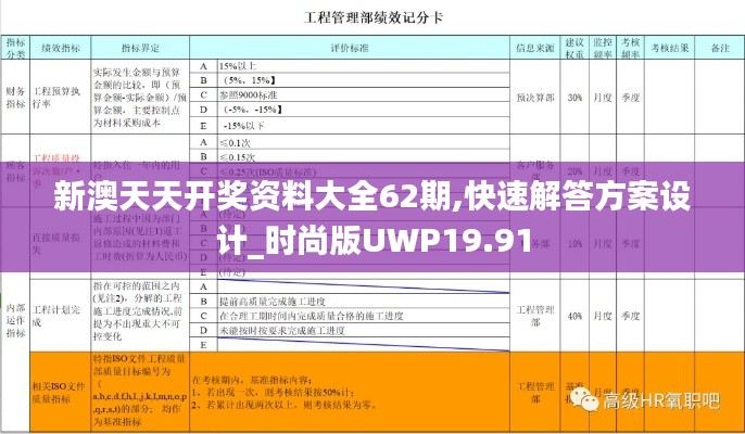 新澳天天开奖资料大全62期,快速解答方案设计_时尚版UWP19.91