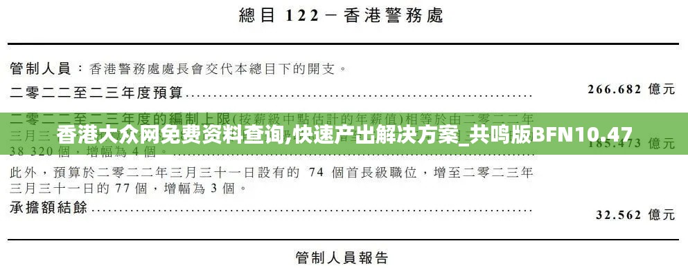 香港大众网免费资料查询,快速产出解决方案_共鸣版BFN10.47