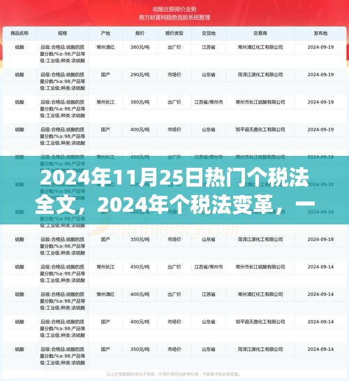 时代税收交响，2024年个税法变革与热门全文解读