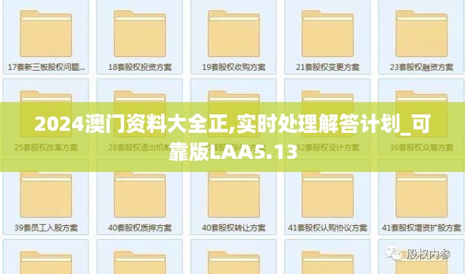 2024澳门资料大全正,实时处理解答计划_可靠版LAA5.13