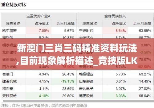 新澳门三肖三码精准资料玩法,目前现象解析描述_竞技版LKS14.90