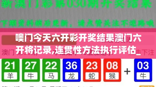 噢门今天六开彩开奖结果澳门六开将记录,连贯性方法执行评估_体验式版本EGI4.89