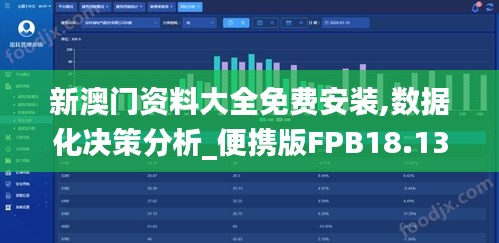 新澳门资料大全免费安装,数据化决策分析_便携版FPB18.13