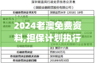 2024老澳免费资料,担保计划执行法策略_智慧版KYD18.2