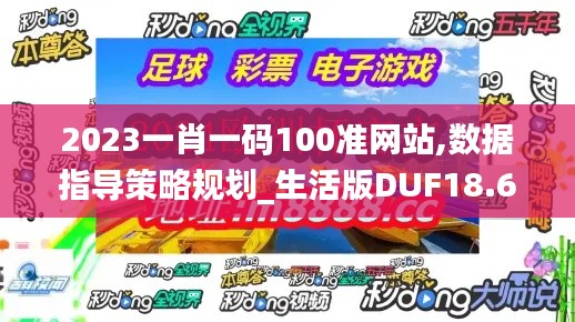 2023一肖一码100准网站,数据指导策略规划_生活版DUF18.64