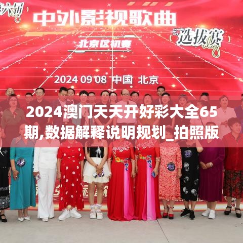 2024澳门天天开好彩大全65期,数据解释说明规划_拍照版VKM89.909