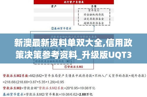 新澳最新资料单双大全,信用政策决策参考资料_升级版UQT35.374