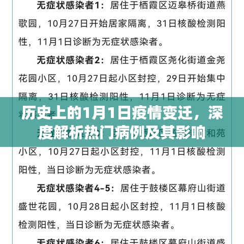 历史上的疫情变迁，深度解析元旦病例及其影响