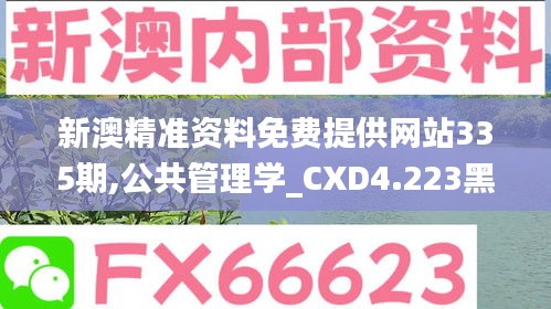 新澳精准资料免费提供网站335期,公共管理学_CXD4.223黑科技版