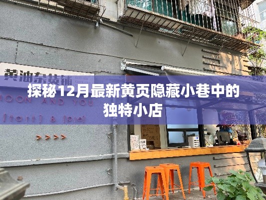 探秘十二月隐藏小巷的独特小店，黄页中的惊喜发现