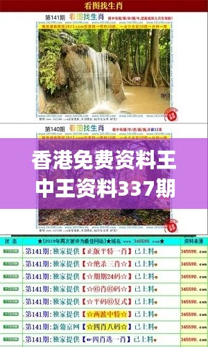 香港免费资料王中王资料337期,适用解析方案_SHD62.276-1