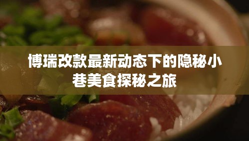 博瑞改款动态下的隐秘小巷美食探秘之旅揭秘