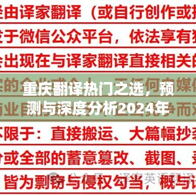 重庆翻译热门之选，预测与深度分析——翻译产品特性及用户体验展望（2024年12月6日）