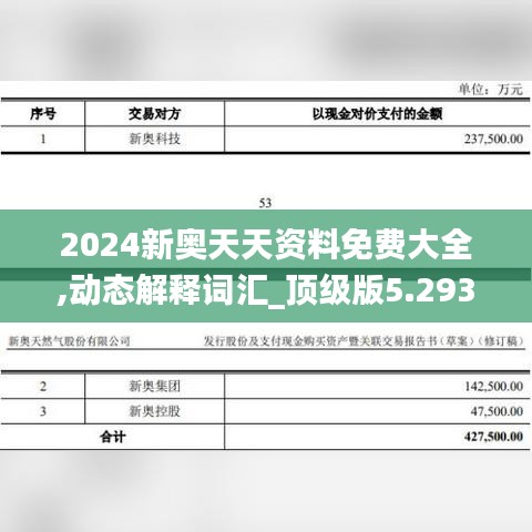 2024新奥天天资料免费大全,动态解释词汇_顶级版5.293