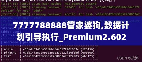 7777788888管家婆狗,数据计划引导执行_Premium2.602