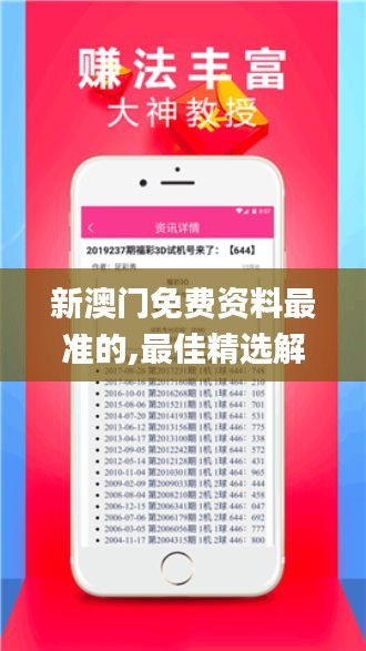 新澳门免费资料最准的,最佳精选解释定义_vShop4.316