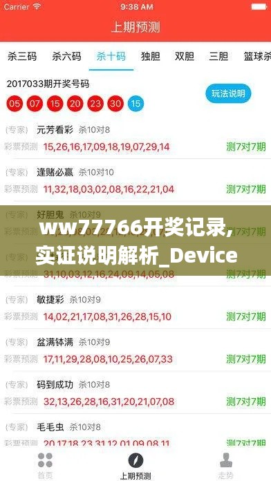 ww77766开奖记录,实证说明解析_Device4.471