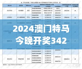 2024澳门特马今晚开奖342期,效率资料解释落实_Windows5.174