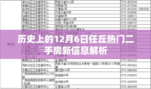 任丘热门二手房新信息解析，历史视角下的12月6日数据解读