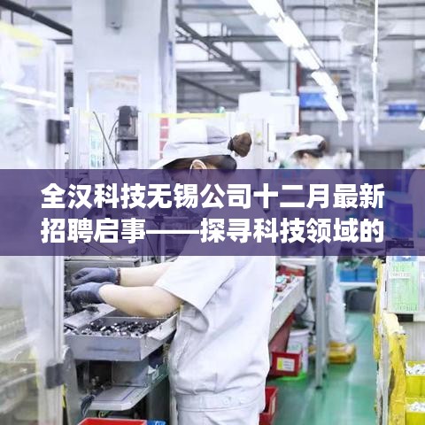 全汉科技无锡公司十二月招聘启事，探寻科技职业机遇与挑战