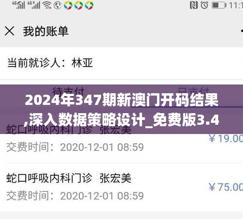 2024年347期新澳门开码结果,深入数据策略设计_免费版3.442