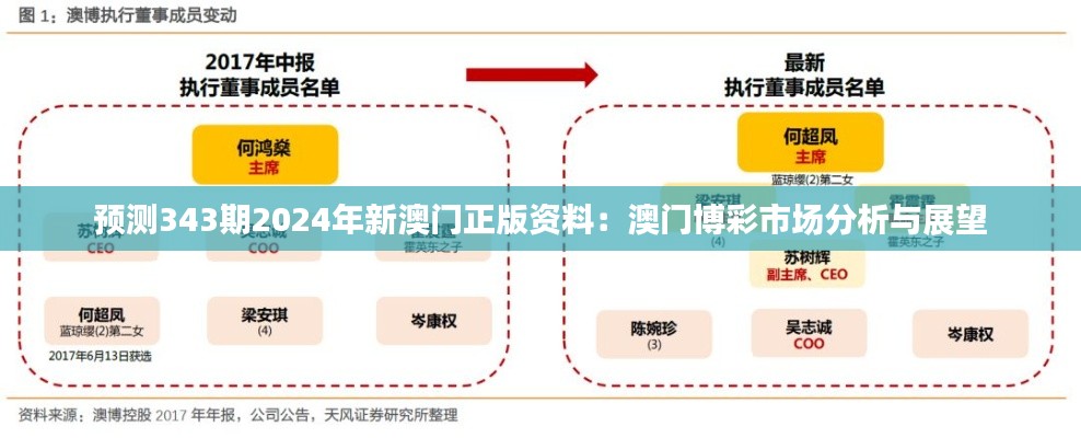 预测343期2024年新澳门正版资料：澳门博彩市场分析与展望