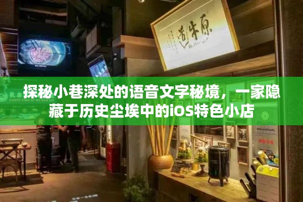 探秘小巷深处的iOS特色小店，语音文字秘境中的历史尘埃之谜