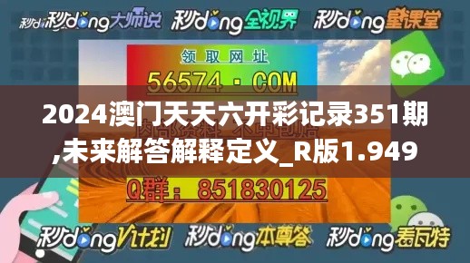 2024澳门天天六开彩记录351期,未来解答解释定义_R版1.949