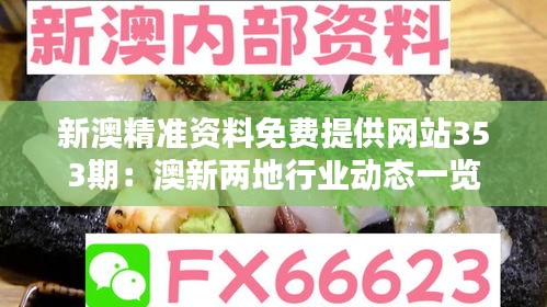 新澳精准资料免费提供网站353期：澳新两地行业动态一览