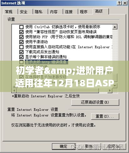 往年12月18日ASP用户状态实时检测指南，适合初学者与进阶用户的详细步骤教程