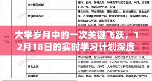 大学岁月中的关键飞跃，深度剖析实时学习计划（12月18日）