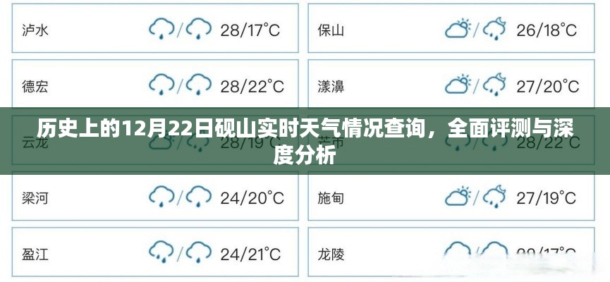 历史上的砚山实时天气情况深度解析与查询报告，深度分析与全面评测