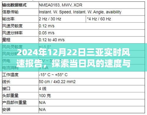 三亚实时风速报告，探索2024年12月22日的风速与力量